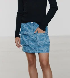 Nederdel - Larasy - Light Denim Blue|Sofie Schnoor New