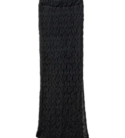 Nederdel - Sort m. Hulmønster|Sofie Schnoor New