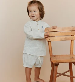 Skjorte - Prestonsb - Blue Striped|Sofie Schnoor Clearance