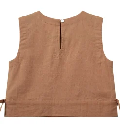 Top - Bomuld/Hør - Ezmask - Rose Brown|Sofie Schnoor Hot