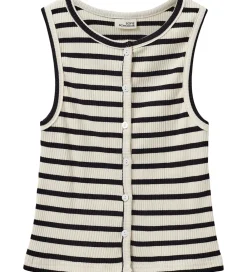 Top - Rib - Tamiliasy - Black Striped|Sofie Schnoor Best
