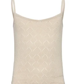 Top - Strik - Noara - Off White m. Hulmønster|Sofie Schnoor Sale