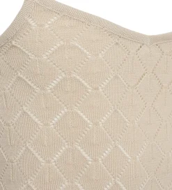 Top - Strik - Noara - Off White m. Hulmønster|Sofie Schnoor Sale