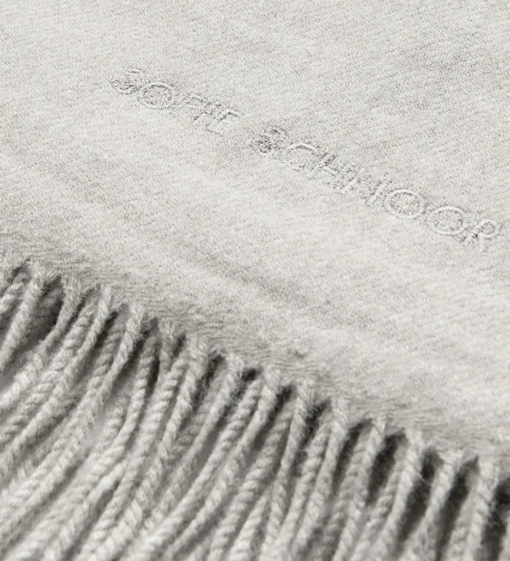 Tørklæde - Strik - Grey Melange|Sofie Schnoor New