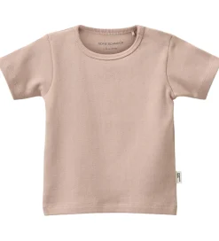 T-shirt - Rib - Light Rose|Sofie Schnoor New