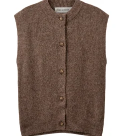 Vest - Strik - MagSY - Brown Melange|Sofie Schnoor Outlet