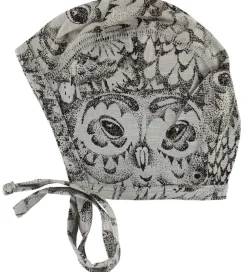 Babyhjelm - Hattie - Grå m. Ugler|Soft Gallery