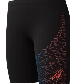 Badebukser - Medley Logo - Sort m. Rød|Speedo Discount