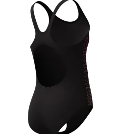 Badedragt - Placement Muscleback - Sort/Fersken|Speedo Discount