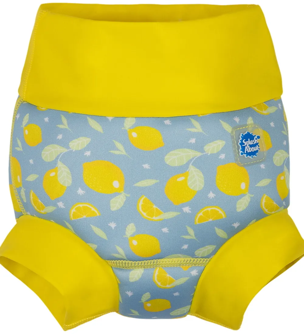 Blebadebukser - Happy Nappy - Lemons|Splash About Outlet