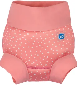 Blebadebukser - Happy Nappy - Pink Dotty|Splash About Discount