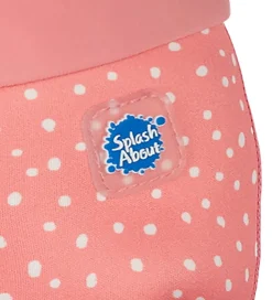 Blebadebukser - Happy Nappy - Pink Dotty|Splash About Discount