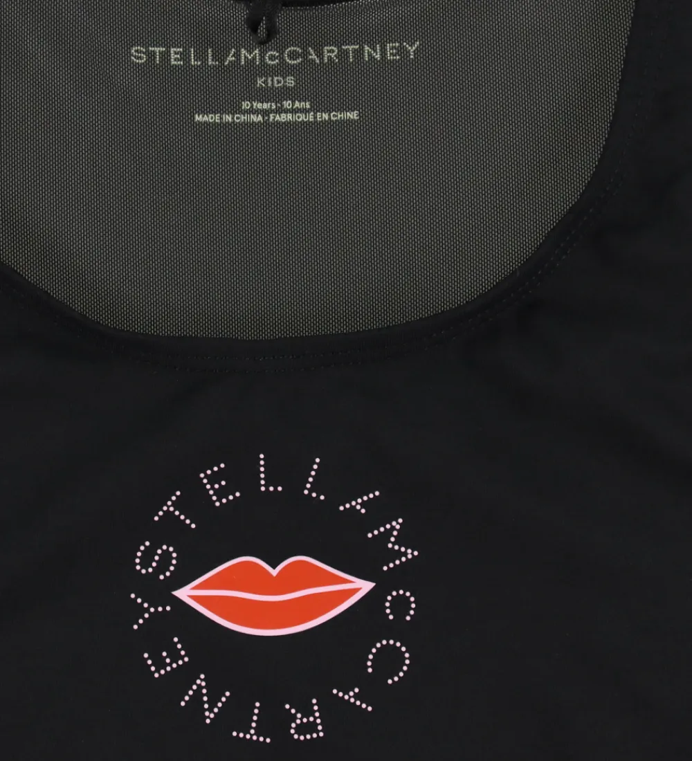 Badetop - UV50+ - Sort m. Læber|Stella McCartney Kids