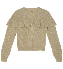Cardigan - Strik - Beige/Guld|Stella McCartney Kids Hot