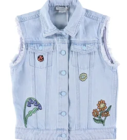 Denimvest - Lyseblå m. Broderi|Stella McCartney Kids Online