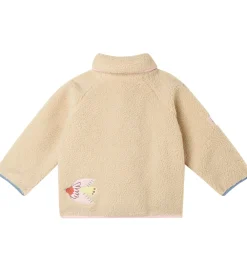 Fleecejakke - Beige m. Fugle|Stella McCartney Kids Clearance