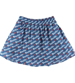 Nederdel - Blå m. Logoprint|Stella McCartney Kids New