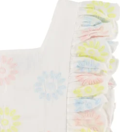 Top - Cropped - Hvid/Pastel m. Blomster|Stella McCartney Kids New