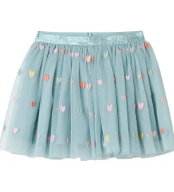 Tylnederdel - Lyseblå m. Hjerter|Stella McCartney Kids