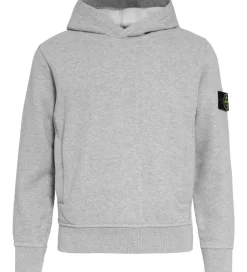 Hættetrøje - Gråmeleret|Stone Island Online