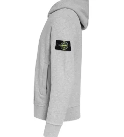 Hættetrøje - Gråmeleret|Stone Island Online