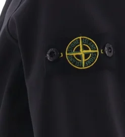 Softshelljakke m. Fleece - Sort|Stone Island Online