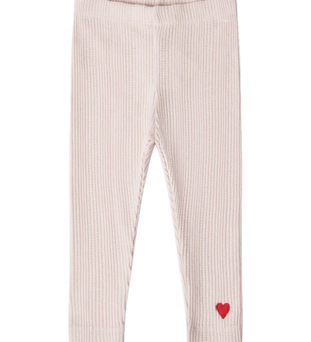 Leggings - Rib - Sylvia - Perfectly Pale|Thats Mine Discount