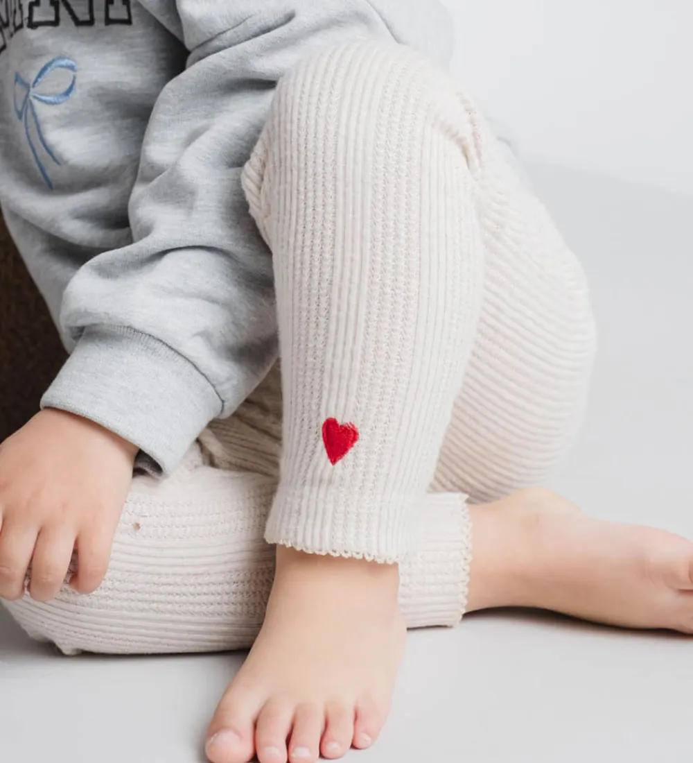 Leggings - Rib - Sylvia - Perfectly Pale|Thats Mine Discount