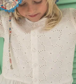 That's Mine Skjorte - Ibbi - Brilliant White m. Hulmønster|Thats Mine New