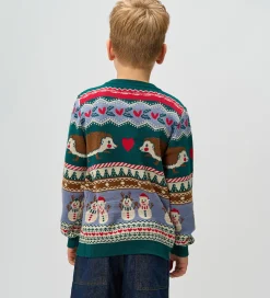 Bluse - Strik - TnHoliday Jacquard - Multifarvet|The New Online