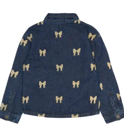 Denimjakke - TnRaquel - Medium Blue Denim AOP|The New Best