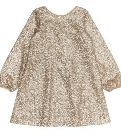 Kjole - TnRupa - Guld m. Palietter|The New Outlet