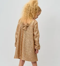 Kjole - TnRupa - Guld m. Palietter|The New Outlet