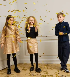 Kjole - TnRupa - Guld m. Palietter|The New Outlet