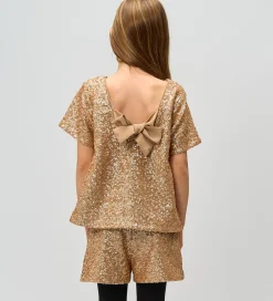 Shorts - TnRupa - Guld m. Palietter|The New Best