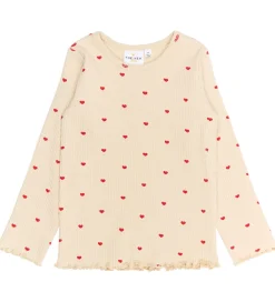 Siblings Bluse - Rib - TnstRhea - Gardenia|The New Sale