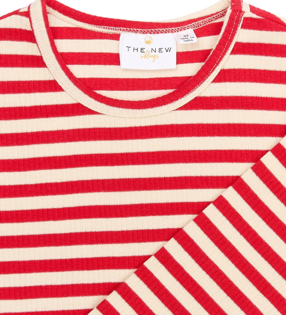 Siblings Bluse - TnstFro - Rib - Ski Patrol Striped|The New Best