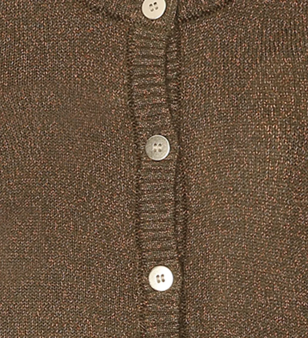 Siblings Cardigan - Strik - TnsKeve - Ivy Green m. Glimm|The New New