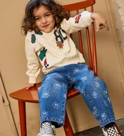 Siblings Jeans - Wide - TnstRipley - Medium Blue Denim A|The New Discount