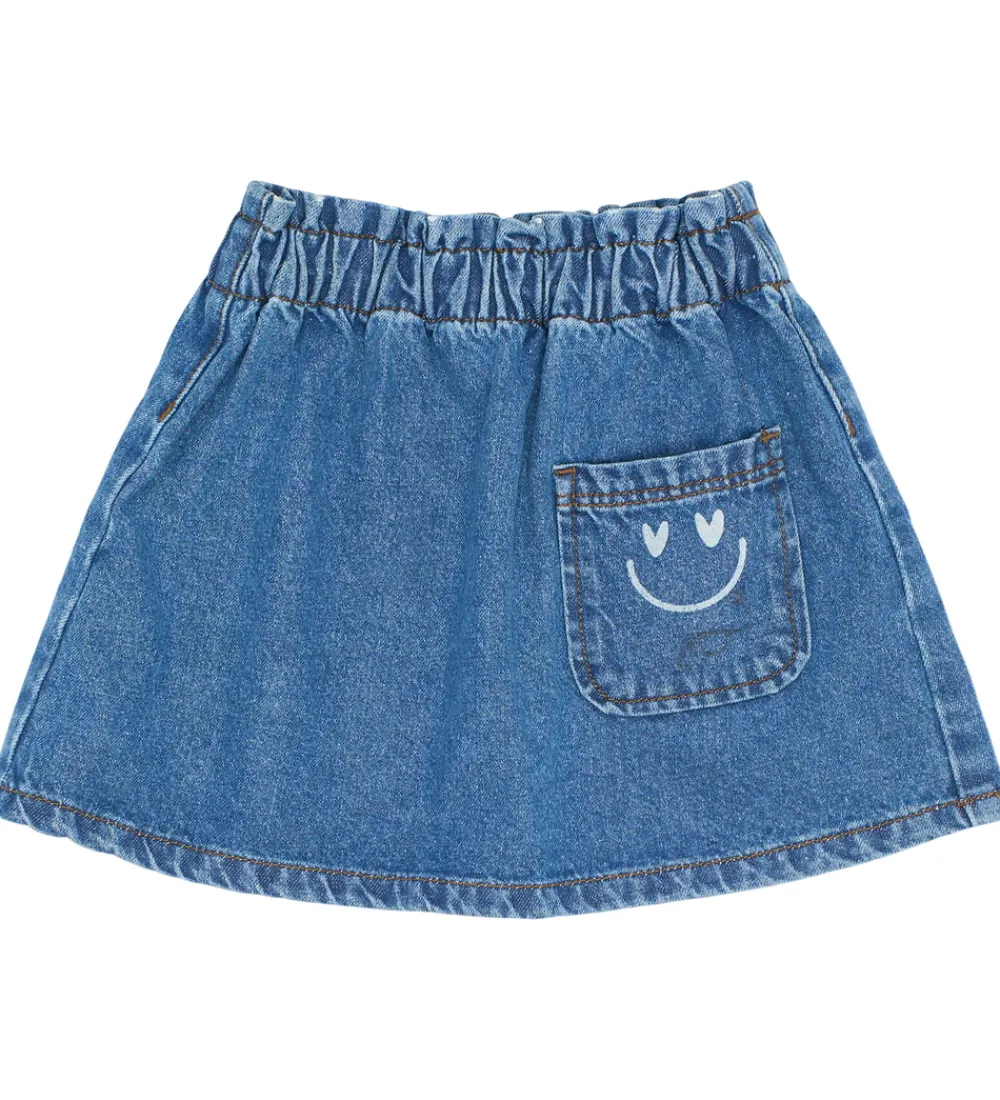 Siblings Nederdel - TnstPids - Medium Blue Denim|The New Hot