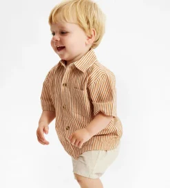 Siblings Skjorte - TnstOpal - Indian Tan Striped|The New Best