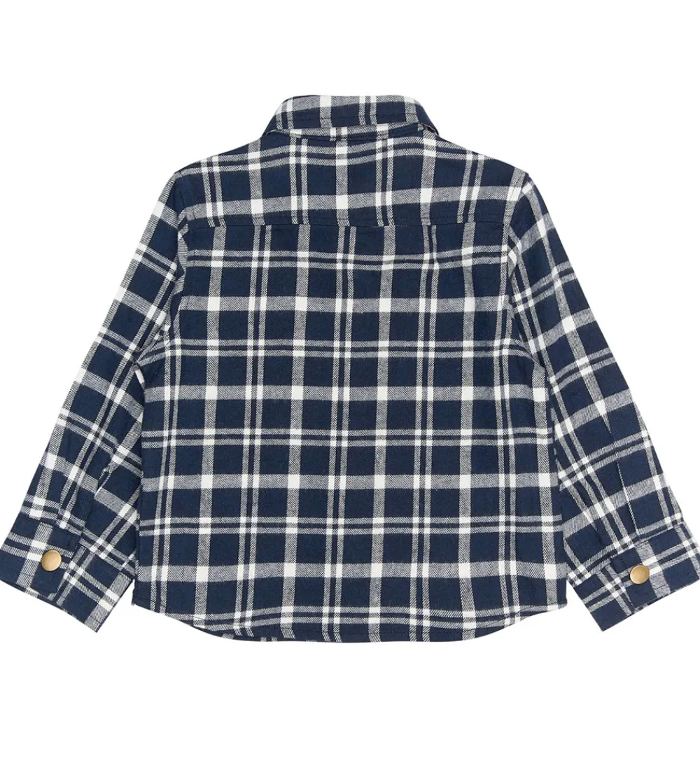Siblings Skjorte - TnstRiggs - Flannel - Navy Blazer Che|The New Outlet
