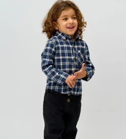 Siblings Skjorte - TnstRiggs - Flannel - Navy Blazer Che|The New Outlet