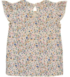 Siblings Top - TnsGeraldine - White Swan Tiny Flower|The New