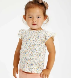 Siblings Top - TnsGeraldine - White Swan Tiny Flower|The New