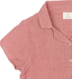 Skjorte k/æ - Musselin - TnOriella - Old Rose|The New New