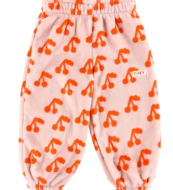 Fleecebukser - Cherries - Wild Rose|Tiny Cottons Outlet