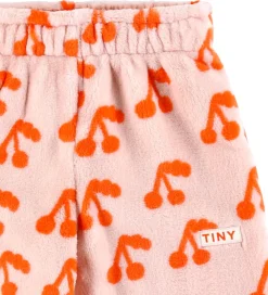Fleecebukser - Cherries - Wild Rose|Tiny Cottons Outlet