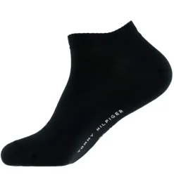 Ankelstrømper - 2-pak - Sort m. Blå|Tommy Hilfiger Clearance