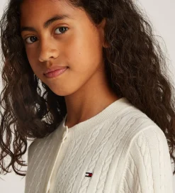 Cardigan - Strik - Mini Cable - Ivory Petal|Tommy Hilfiger